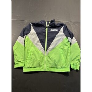 NFL Team Apparel Seattle Seahawks Nylon Jacket Size M Football